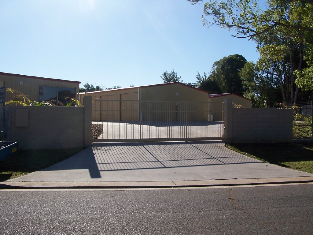 enterance to mini storage